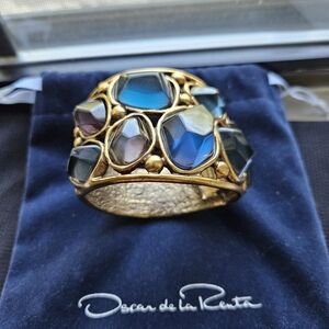 Oscar de La Renta signed vintage bracelet